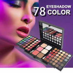 78 Colors Makeup Pallete Matte Eyeshadow Lasting Silky Powder Trimming Concealer Lipgloss Makeup Set SSwell