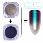 1 Box  Pearl Nail Glitter Powder Mirror Matte Effect Glitter Laser Dust Manicure Shimmer Pigment Nail Decoration