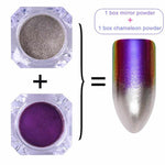 1 Box  Pearl Nail Glitter Powder Mirror Matte Effect Glitter Laser Dust Manicure Shimmer Pigment Nail Decoration