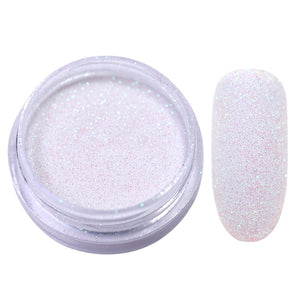 1 Box  Pearl Nail Glitter Powder Mirror Matte Effect Glitter Laser Dust Manicure Shimmer Pigment Nail Decoration