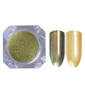 1 Box  Pearl Nail Glitter Powder Mirror Matte Effect Glitter Laser Dust Manicure Shimmer Pigment Nail Decoration