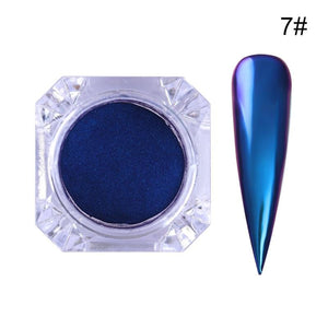 1 Box  Pearl Nail Glitter Powder Mirror Matte Effect Glitter Laser Dust Manicure Shimmer Pigment Nail Decoration