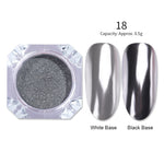 0.2g/Box Chameleon Mirror Laser Nail Glitter Powders Auroras Effect Nail Art Chrome Pigment Dust DIY Design Decoration