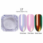 1 Box Mirror Glitter Nail Powder Chrome Pigment Holographic Shining Powder Shimmer Nail Glitter DIY Nail Art Decorations