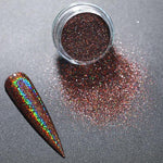 Gradient Shiny Nail Glitter Set Powder Laser Sparkly Manicure Nail Art Chrome Pigment Silver DIY Nail Art Decoration Kit