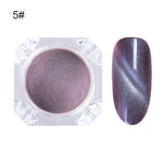 1 Box Pearl Nail Glitter Shiny Mirror Matte Shell White Purple Blue Nail Art Pigment Dust Powder Manicure Nail Decorations