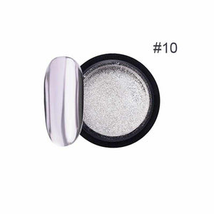 1Box Nail Mirror Glitter Powder Metallic Nail Dust Powder Metal Effect Glitter Gold Silver Nail Art UV Gel Polish Chrome Powder