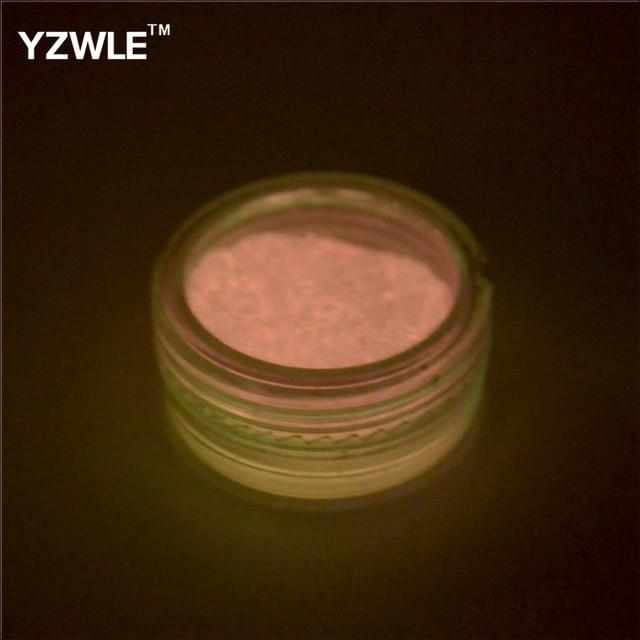 1pc Fluorescent Powder DIY Bright Nail Art Glow In The Dark Sand Powder Pigment Dust Luminous Nail Glitter Holographic glitter