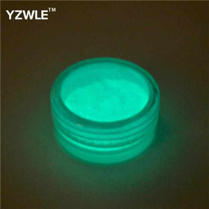 1pc Fluorescent Powder DIY Bright Nail Art Glow In The Dark Sand Powder Pigment Dust Luminous Nail Glitter Holographic glitter