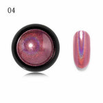 0.5g/Box Top-grad Holographic Nail Powder Glitters Holo Laser Rainbow Nail Powder Chrome Dust Manicure Nail Art Decorations