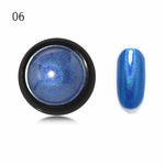 0.5g/Box Top-grad Holographic Nail Powder Glitters Holo Laser Rainbow Nail Powder Chrome Dust Manicure Nail Art Decorations