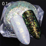 BORN PRETTY Chameleon Irregular Nail Sequins Starry Foils Colorful Glitter 3D Holographic Magic Effect Nail Flakes UV Nail Gel