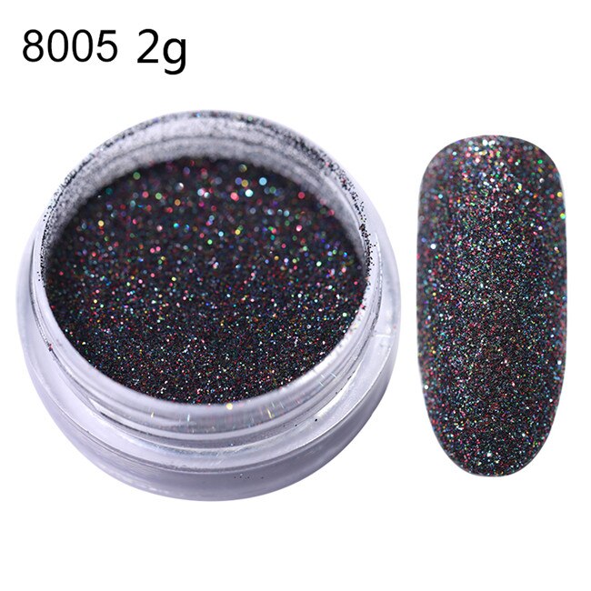 BORN PRETTY Chameleon Irregular Nail Sequins Starry Foils Colorful Glitter 3D Holographic Magic Effect Nail Flakes UV Nail Gel