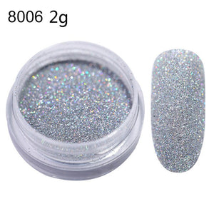 BORN PRETTY Chameleon Irregular Nail Sequins Starry Foils Colorful Glitter 3D Holographic Magic Effect Nail Flakes UV Nail Gel