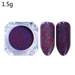 BORN PRETTY Chameleon Irregular Nail Sequins Starry Foils Colorful Glitter 3D Holographic Magic Effect Nail Flakes UV Nail Gel