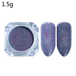 BORN PRETTY Chameleon Irregular Nail Sequins Starry Foils Colorful Glitter 3D Holographic Magic Effect Nail Flakes UV Nail Gel