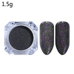 BORN PRETTY Chameleon Irregular Nail Sequins Starry Foils Colorful Glitter 3D Holographic Magic Effect Nail Flakes UV Nail Gel