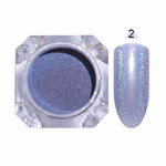 1g Holographic Nail Powder Glitter Laser Holo Shimmer Nail Art Decorations Manicure Shining Chrome Pigment