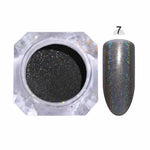 1g Holographic Nail Powder Glitter Laser Holo Shimmer Nail Art Decorations Manicure Shining Chrome Pigment