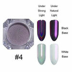 1g Holographic Nail Powder Glitter Laser Holo Shimmer Nail Art Decorations Manicure Shining Chrome Pigment