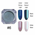 1g Holographic Nail Powder Glitter Laser Holo Shimmer Nail Art Decorations Manicure Shining Chrome Pigment