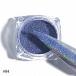 Gradient Laser Mirror Glitter Powder Holographic Sequins Nail Art Chrome Pigment Sparkly Paillette Manicure Decoration JI1028