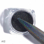 Gradient Laser Mirror Glitter Powder Holographic Sequins Nail Art Chrome Pigment Sparkly Paillette Manicure Decoration JI1028