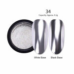 1 Box Mirror Glitter Nail Polish Chrome Pigment Powder DIY Salon Holographic Powder Neon Nail Art Decoration Manicure Decoration