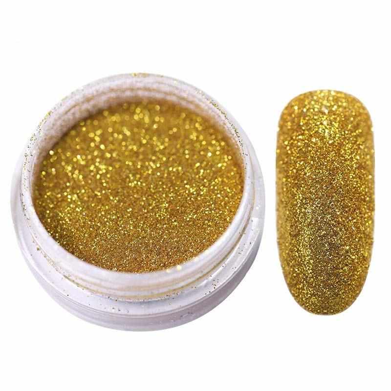 1g/Box Holo Nail Glitter Powder Gradient for UV Gel Polish Nails Decorations Sugar Glitter Dipping Manicure Nail Art