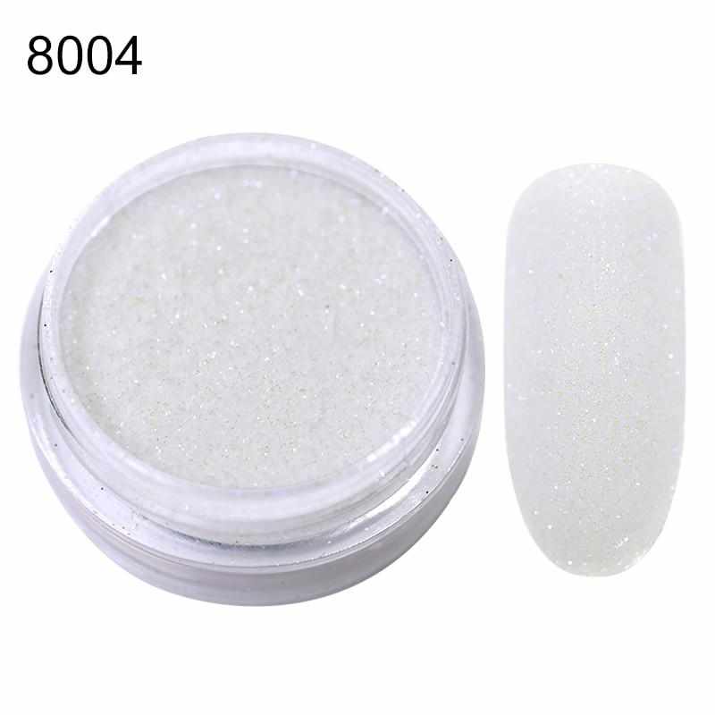 1g Holographic Nail Glitter Powder Gold Sliver Pigment Shinny Chrome Dust Nail Art DIY Decoration For Gel Polishs Nails