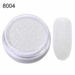 1g Holographic Nail Glitter Powder Gold Sliver Pigment Shinny Chrome Dust Nail Art DIY Decoration For Gel Polishs Nails