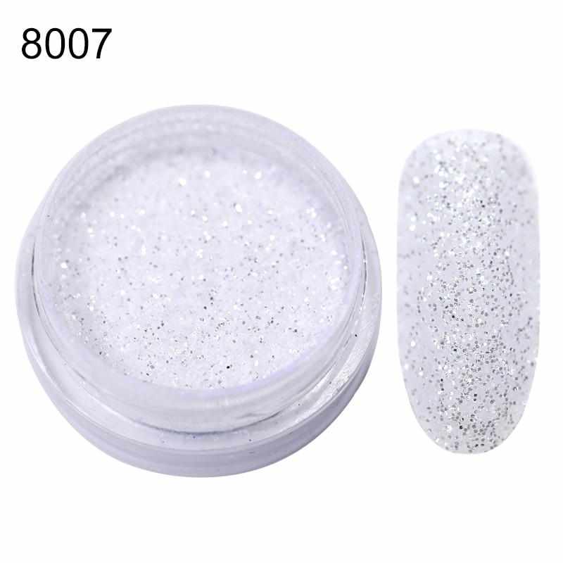 1g Holographic Nail Glitter Powder Gold Sliver Pigment Shinny Chrome Dust Nail Art DIY Decoration For Gel Polishs Nails