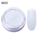 0.5g 1g Holographic Laser Powder Pink Gradient Nail Art Glitter Chrome Powder Pigment Manicure Nail Gel Polish Glitter Dust