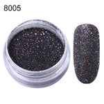 0.5g 1g Holographic Laser Powder Pink Gradient Nail Art Glitter Chrome Powder Pigment Manicure Nail Gel Polish Glitter Dust