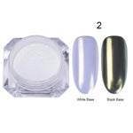 0.5g 1g Holographic Laser Powder Pink Gradient Nail Art Glitter Chrome Powder Pigment Manicure Nail Gel Polish Glitter Dust