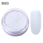 1g Chameleon Nail Powder Mirror Matte Effect Chrome Manicure Nail Art Pigment Powder Glitter Nail Dust 4 Colors UV Gel Polish