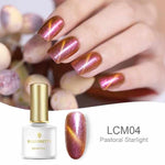 BORN PRETTY Shimmer 3D Cat Eye Nail Gel Polish 6ml Magnetic Gel Soak Off UV Gel Manicure Nail Art Gel Lacquer Varnish