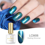 BORN PRETTY Shimmer 3D Cat Eye Nail Gel Polish 6ml Magnetic Gel Soak Off UV Gel Manicure Nail Art Gel Lacquer Varnish